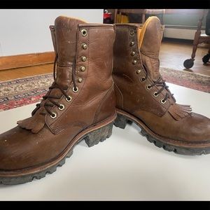 Chippewa Women's 8" Waterproof Insulated Steel Toe L26341 Logger Boot